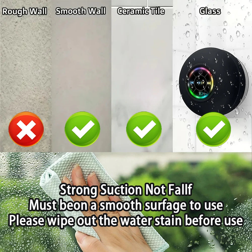 LED Portable Wireless Bluetooth Speaker