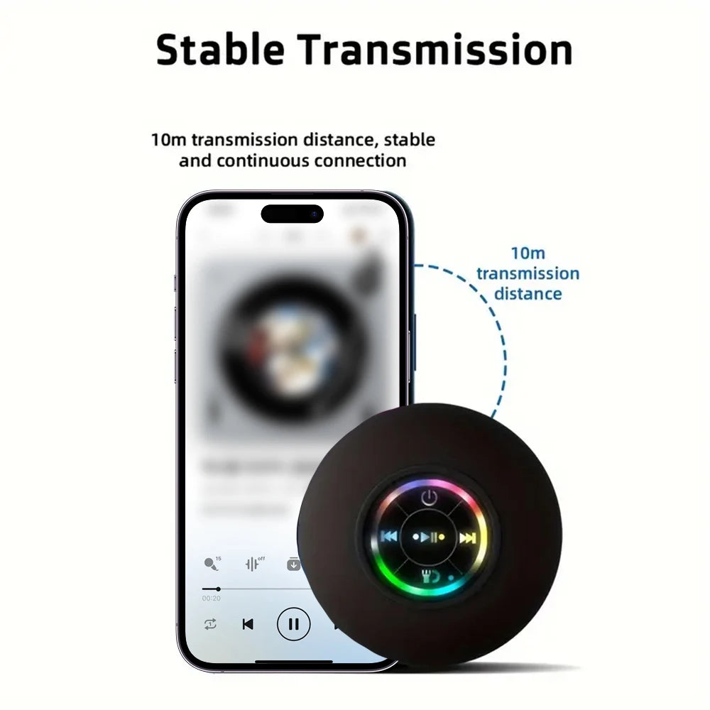 LED Portable Wireless Bluetooth Speaker