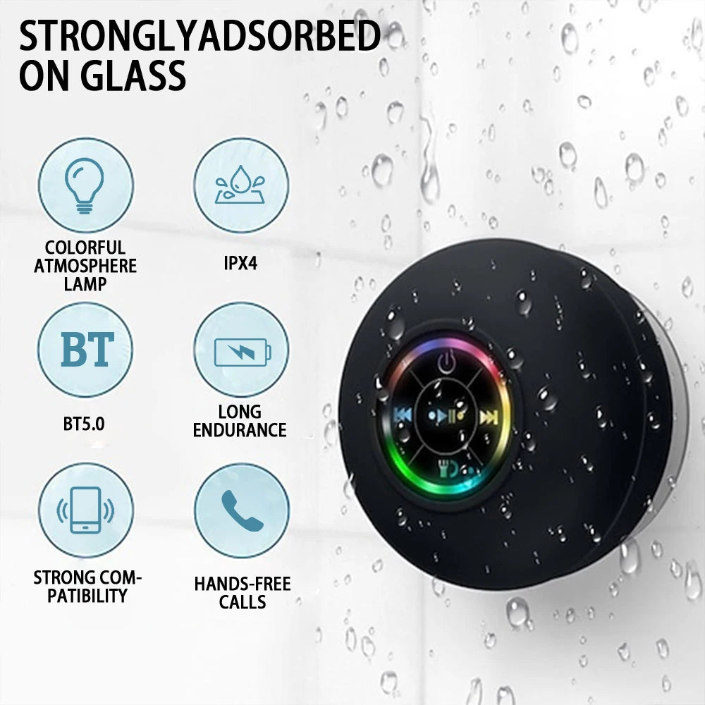 LED Portable Wireless Bluetooth Speaker
