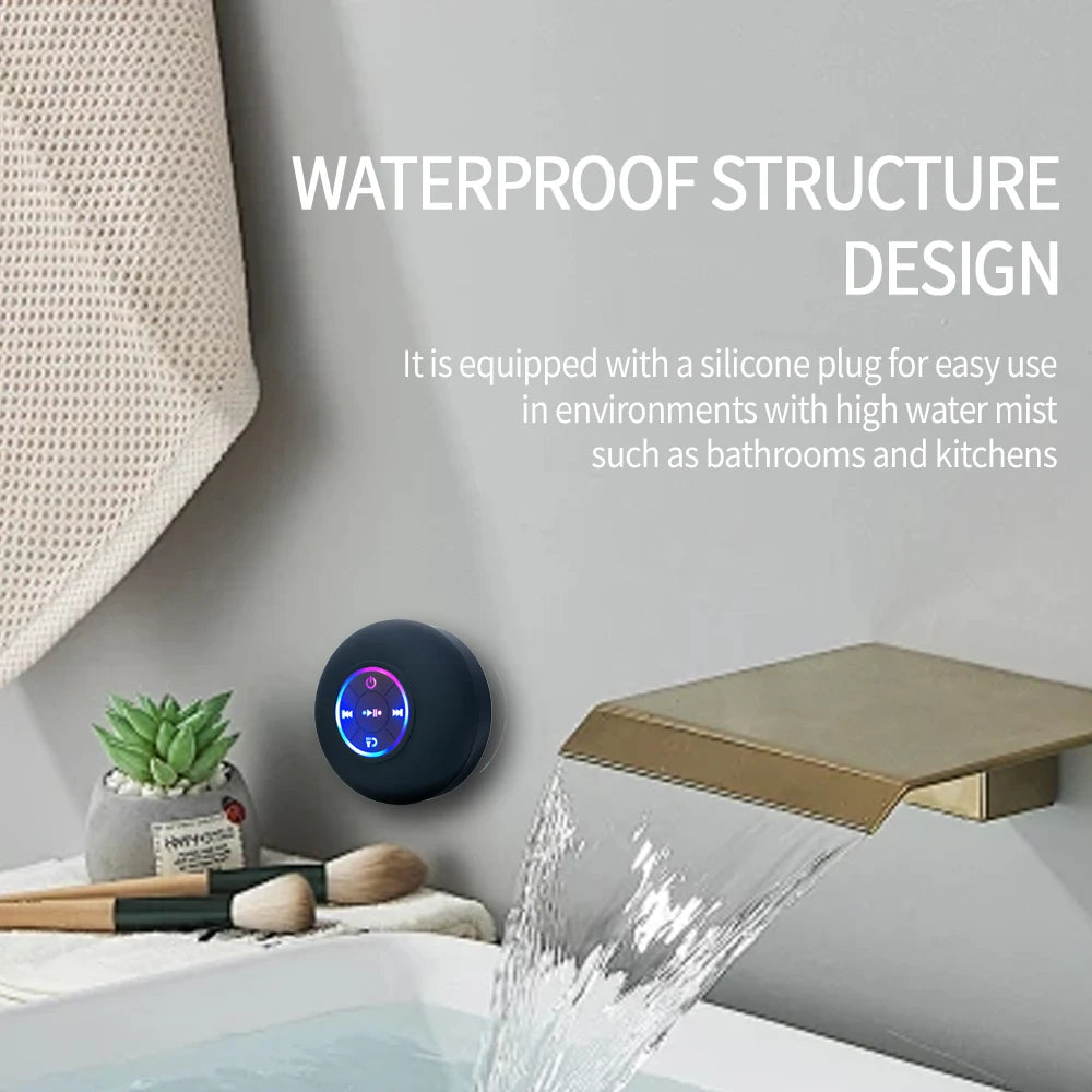LED Portable Wireless Bluetooth Speaker