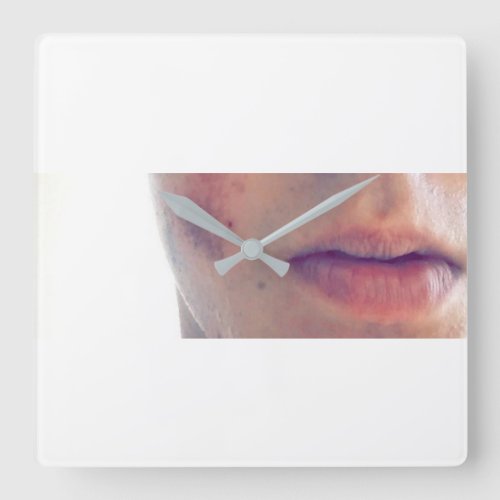 Every Second Earned Square Wall Clock