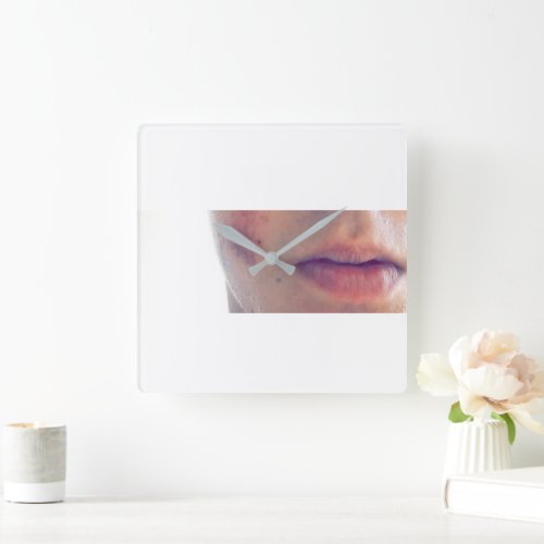 Every Second Earned Square Wall Clock