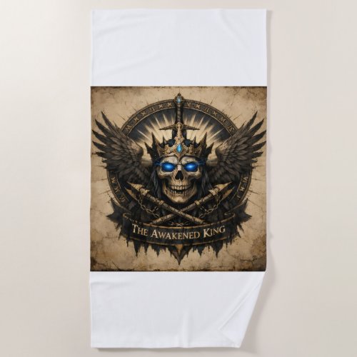 Maison Rex - The Awakened King Beach Towel