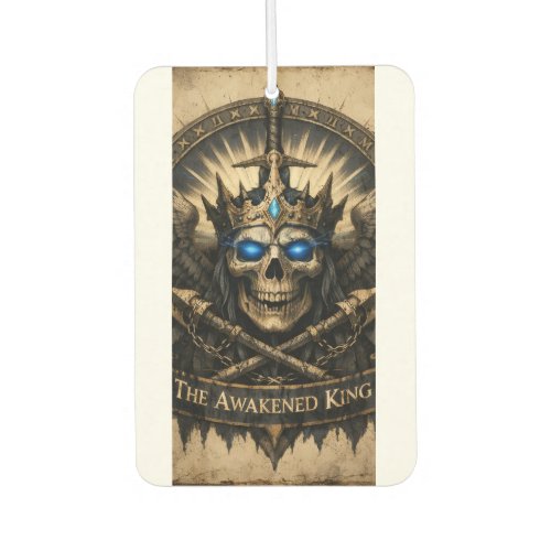 The Awakened King - Monarch Crest Car Air Freshner Freshener